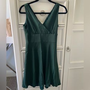 J.Crew Green Sleevess Dress